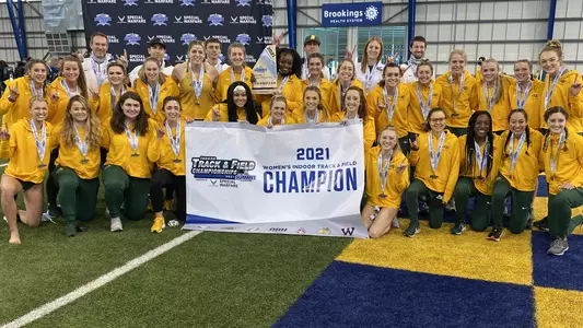2021 Summit League Indoor Champions - Women