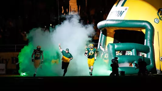 NDSU football team entrance