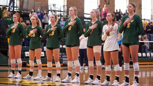 NDSU volleyball starting lineup