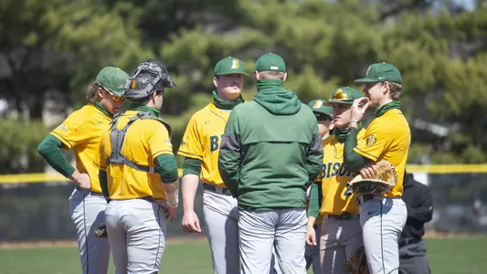 NDSU Baseball Mound Visit