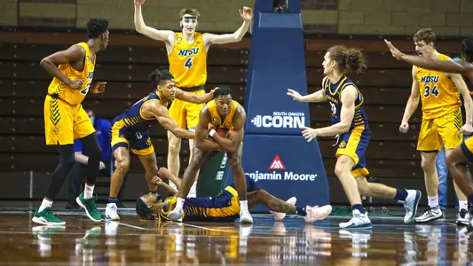 Bison defeat Kansas City, 69-65