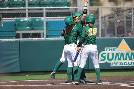 Avery Wysong home run celebration