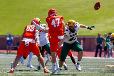 Logan McCormick punt block