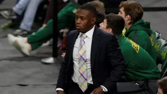 North Dakota State assistant wrestling coach Obenson Blanc