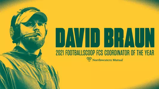 David Braun FCS Coordinator of the Year graphic