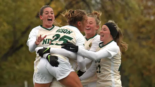 Soccer Celebration at North Dakota