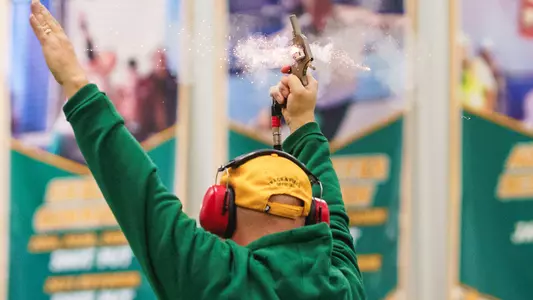 Track & Field Starter Pistol Fires