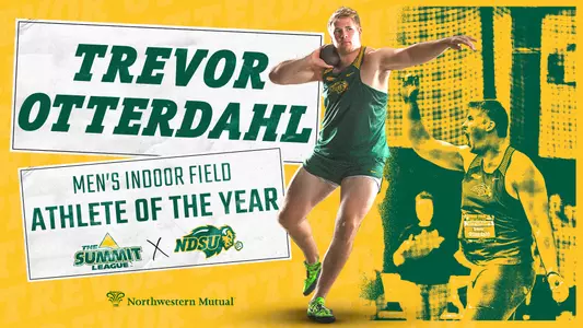 Trevor Otterdahl, 2022 Summit League Indoor Field Athlete of the Year