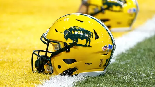 NDSU football throwback helmet decal