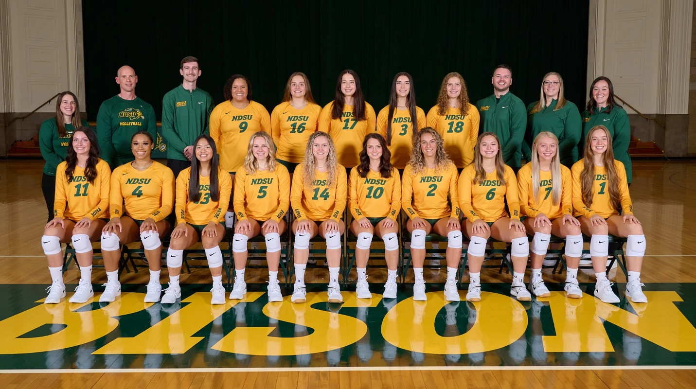 NDSU VB 2022 Team