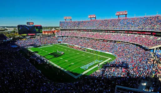 Nissan Stadium, formerly LP Stadium, during a 2013 Tennessee Titans game