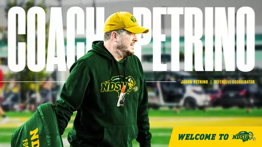 Jason Petrino NDSU Defensive Coordinator graphic