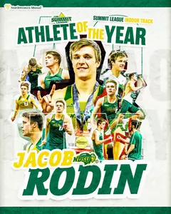 Jacob Rodin, Summit League Indoor Track Athlete of the Year