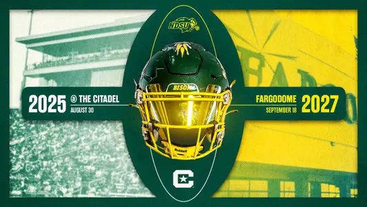 NDSU-The Citadel football matchup graphic