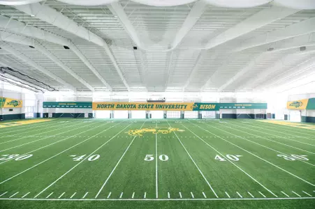 Nodak Insurance Football Performance Complex indoor practice field