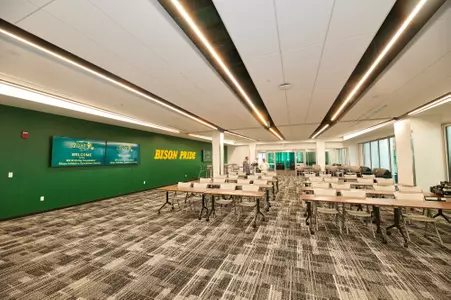 Legacy Lounge in the Bison Athletics Operations Center