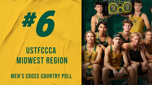 NDSU Men's Cross Country Ranked 6th