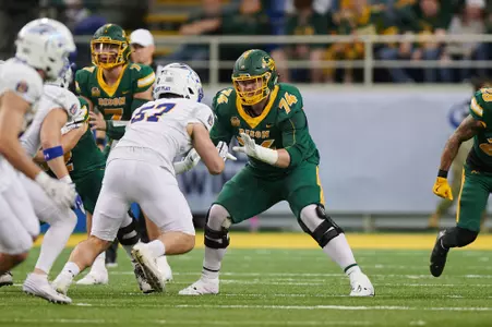 Action from the South Dakota State at North Dakota State football game Saturday, Oct. 19, 2024.