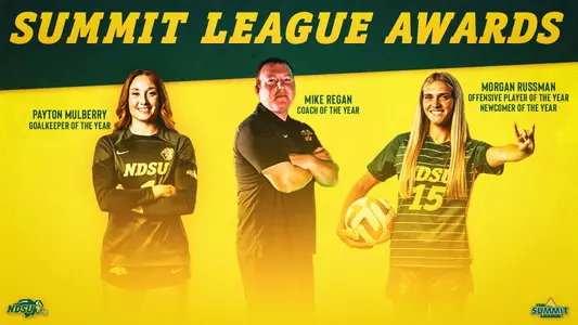 NDSU Summit League Soccer Award Winners 2024