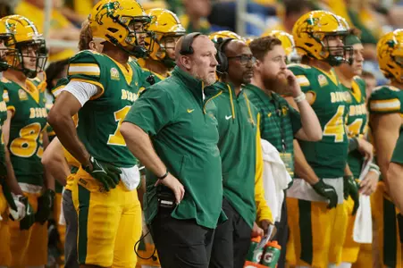 Action from the Towson at North Dakota State football game Saturday, Sept. 21, 2024.