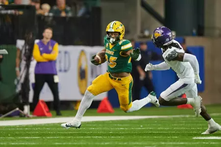 Action from the Northern Iowa at North Dakota State football game Saturday, Nov. 2, 2024.