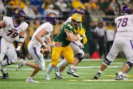 Action from the Northern Iowa at North Dakota State football game Saturday, Nov. 2, 2024.