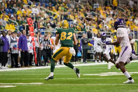 Action from the Northern Iowa at North Dakota State football game Saturday, Nov. 2, 2024.