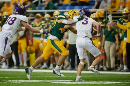 Action from the Northern Iowa at North Dakota State football game Saturday, Nov. 2, 2024.