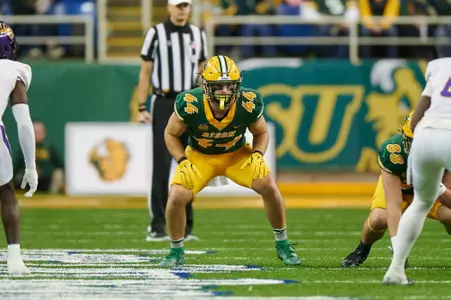Action from the Northern Iowa at North Dakota State football game Saturday, Nov. 2, 2024.