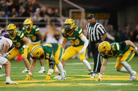 Action from the Northern Iowa at North Dakota State football game Saturday, Nov. 2, 2024.