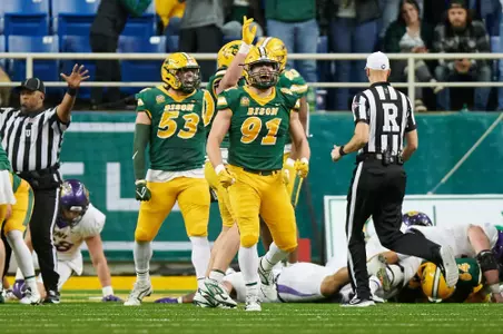 Action from the Northern Iowa at North Dakota State football game Saturday, Nov. 2, 2024.