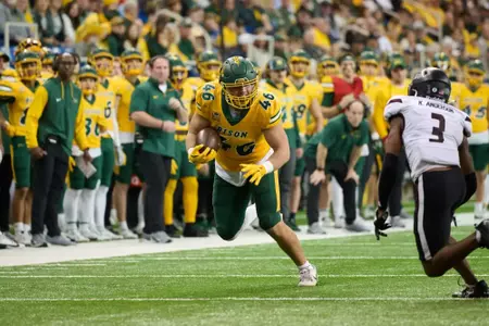 Action from the Missouri State at North Dakota State football game Saturday, Nov. 16, 2024.