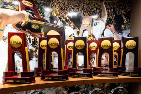 NDSU Football Trophy Case