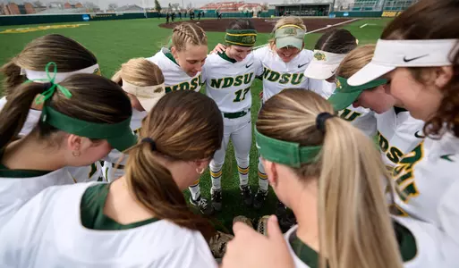 Softball Team Huddle