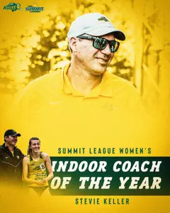 Stevie Keller, Summit League Indoor Coach of the Year