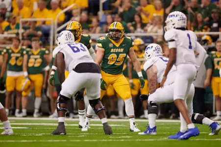 Action from the Tennessee State at North Dakota State football game Saturday, Sept. 9, 2024.