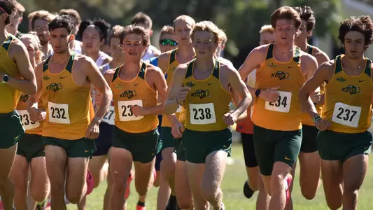 NDSU men's cross country team 2024