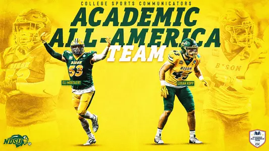 2024 CSC Academic All-Americans Eli Mostaert and Logan Kopp