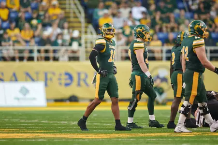 Photo from the North Dakota State University homecoming football game against the University of South Dakota on Saturday, Sept. 27, 2025.