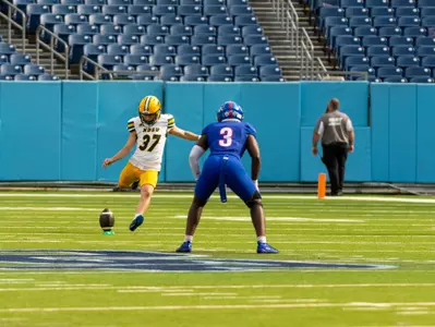 Action from the North Dakota State at Tennessee State football game Saturday, Sept. 6, 2025.
