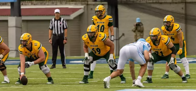 Action from the North Dakota State football game at The Citadel on Saturday, Aug. 30, 2025.