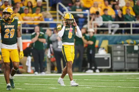 Action from the Southern Illinois at North Dakota State football game Saturday, Oct. 11, 2025.