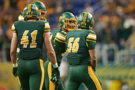 Photo from the North Dakota State University homecoming football game against the University of South Dakota on Saturday, Sept. 27, 2025.