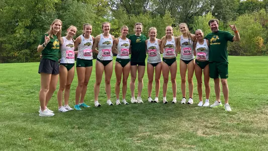 NDSU Women's Cross Country - 2025 Bradley Pink Classic Runners-Up