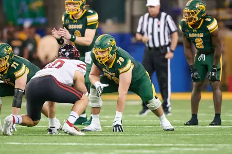 Photo from the North Dakota State University homecoming football game against the University of South Dakota on Saturday, Sept. 27, 2025.