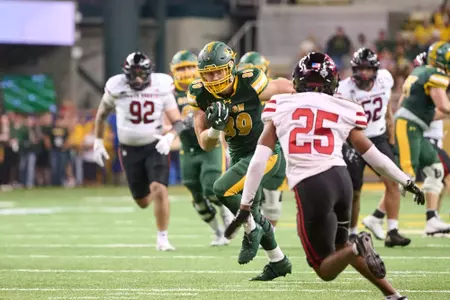 Photo from the North Dakota State University homecoming football game against the University of South Dakota on Saturday, Sept. 27, 2025.
