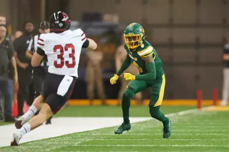 Photo from the North Dakota State University homecoming football game against the University of South Dakota on Saturday, Sept. 27, 2025.