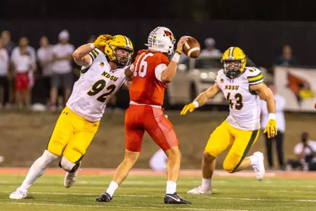 Photo from the North Dakota State at Illinois State football game Saturday, Oct. 4, 2025.