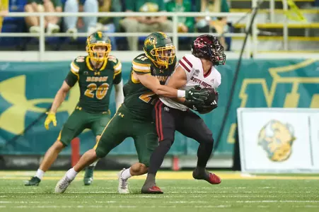 Photo from the North Dakota State University homecoming football game against the University of South Dakota on Saturday, Sept. 27, 2025.