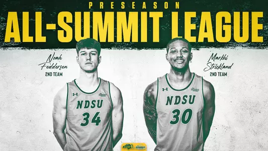 Noah Feddersen & Markhi Strickland, Preseason All-Summit League